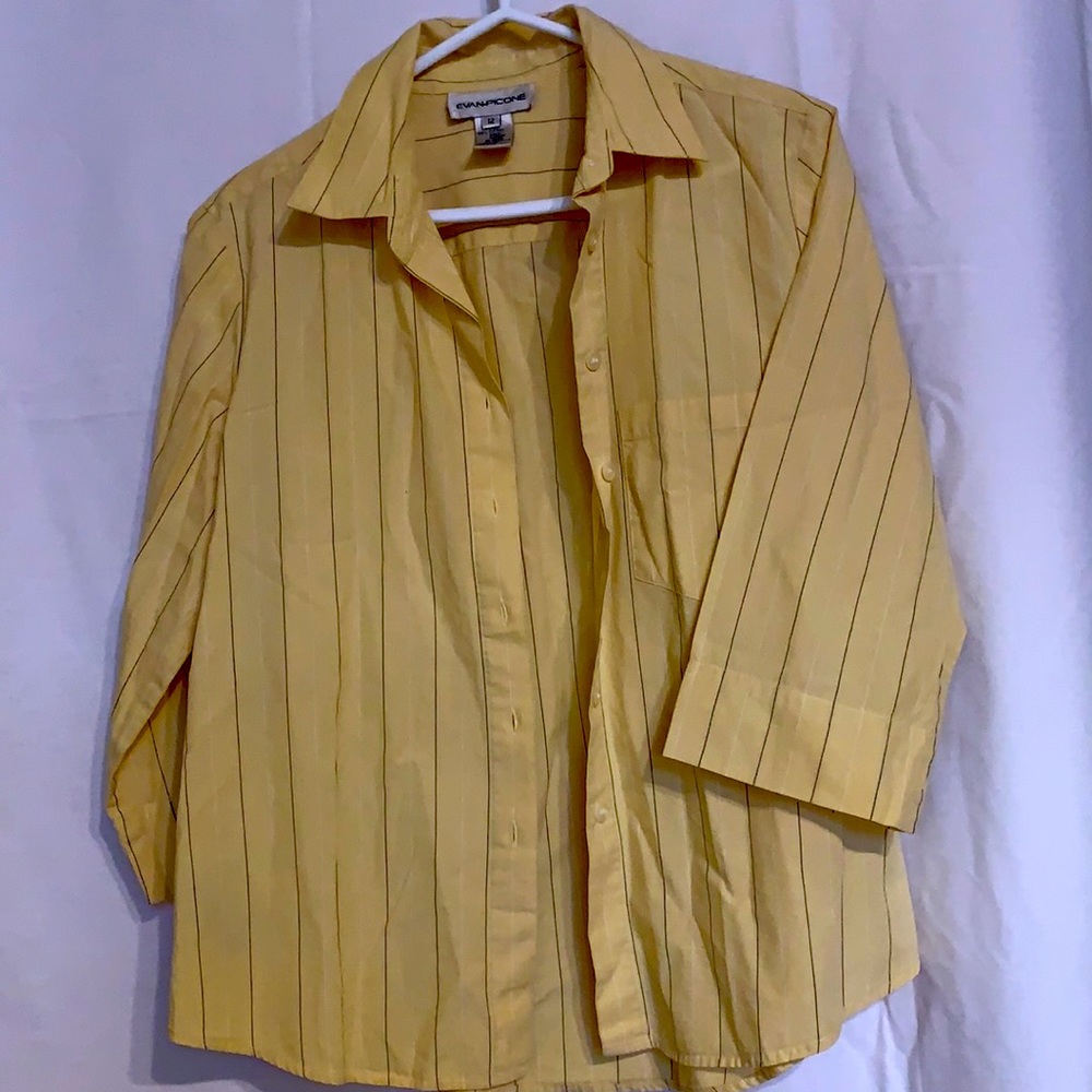cotton 3/4sleeve shirt